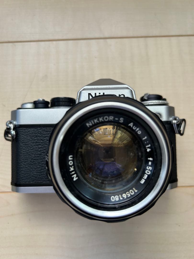 Nikon FE フィルムカメラ 50mm レンズ付き ニコン