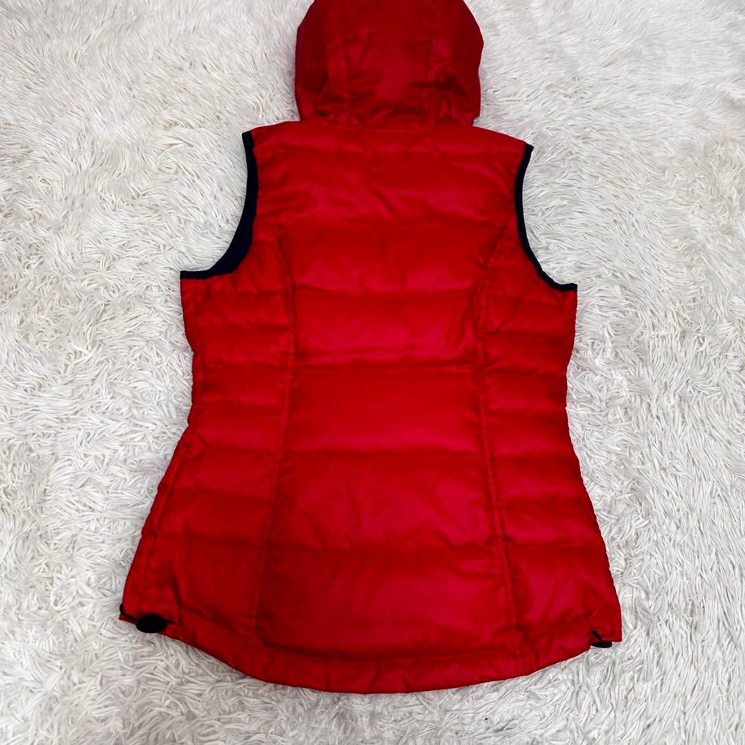 未使用タグ付き　VIVA HEART ダウンベスト　40 レッド　ゴルフ　L相当