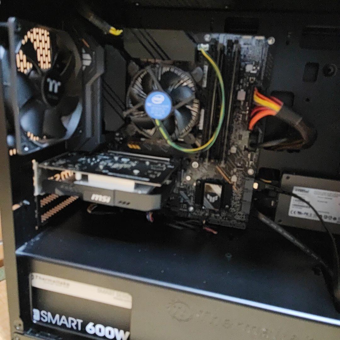 自作パソコン Core i5 10400F / GeForce 1030