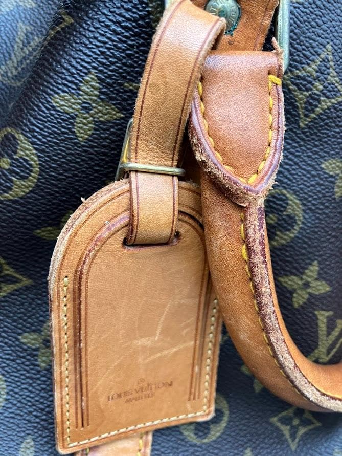 Louis Vuitton ボストンバッグ ブラウン モノグラム　キーポル60