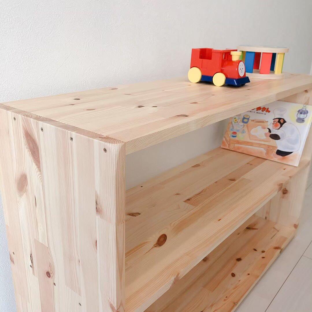 ◆◇送料込み◇◆おもちゃ棚 ハンドメイド モンテッソーリ オープンシェルフ