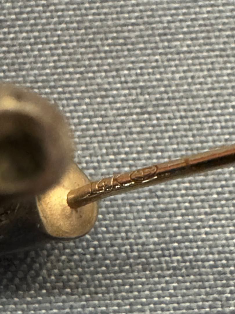 クロムハーツ　スクロール　フープ　ピアス　正規品