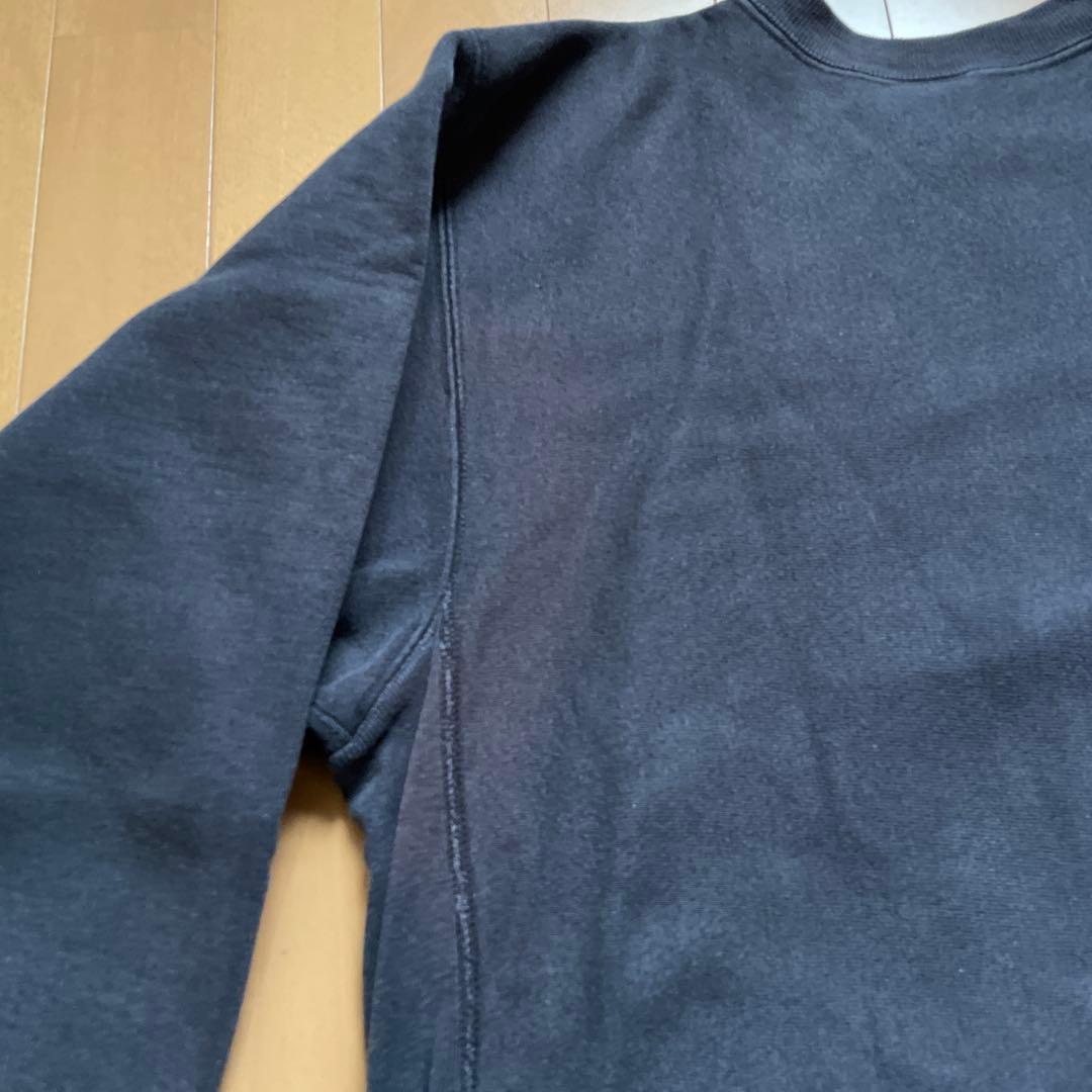 90s チャンピオン リバースウィーブ スウェット　usa製 ブラック　サイズL