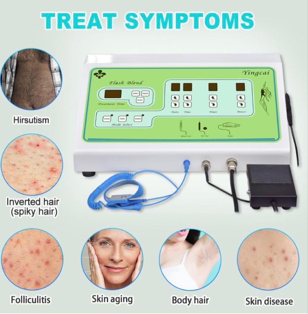 【体験、講習可能！】美容電気脱毛機器　1年保証　専用ニードル込み