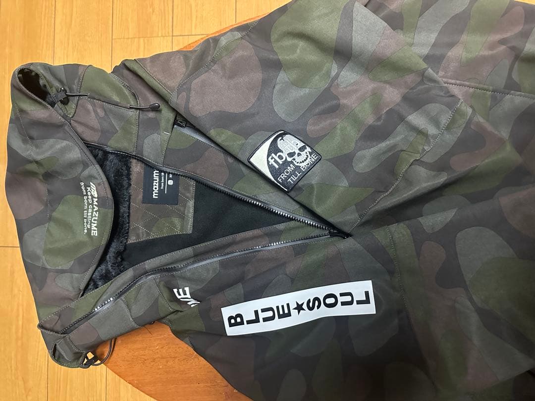 MAZUME X NABLA 迷彩パーカー XX-Large