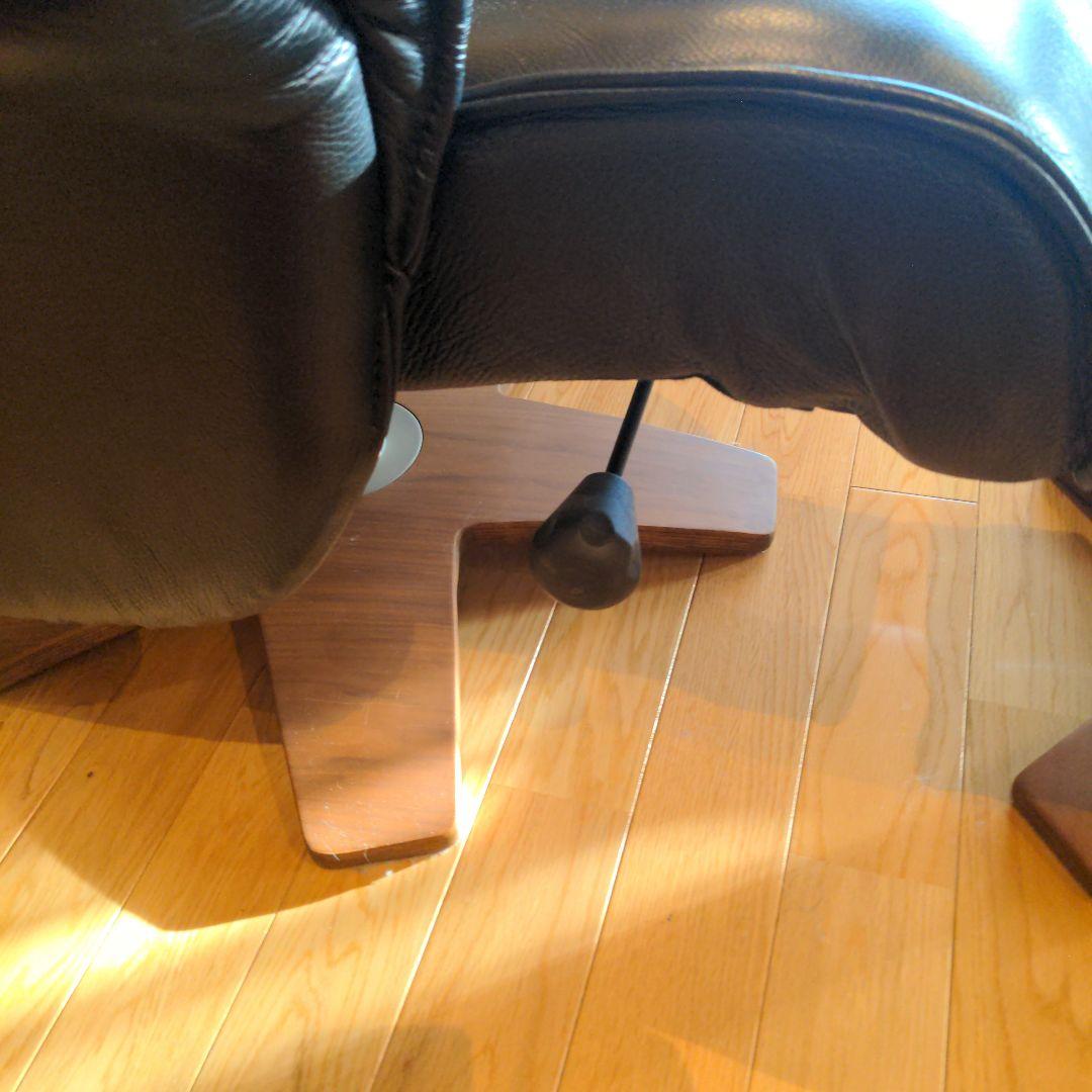 ★セットのお品です★リクライニングチェア 本革 オットマン付き ZEDERE