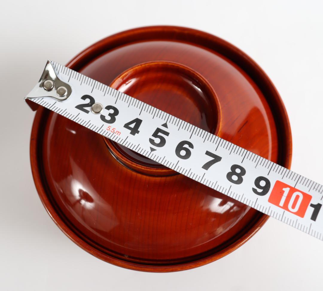 春慶塗 吸物椀 七客 木製漆器 懐石料亭