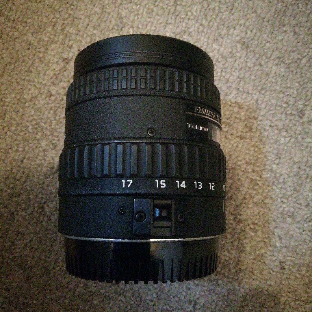 【中古】TOKINA10-17mm 魚眼 APS-C　Canon用