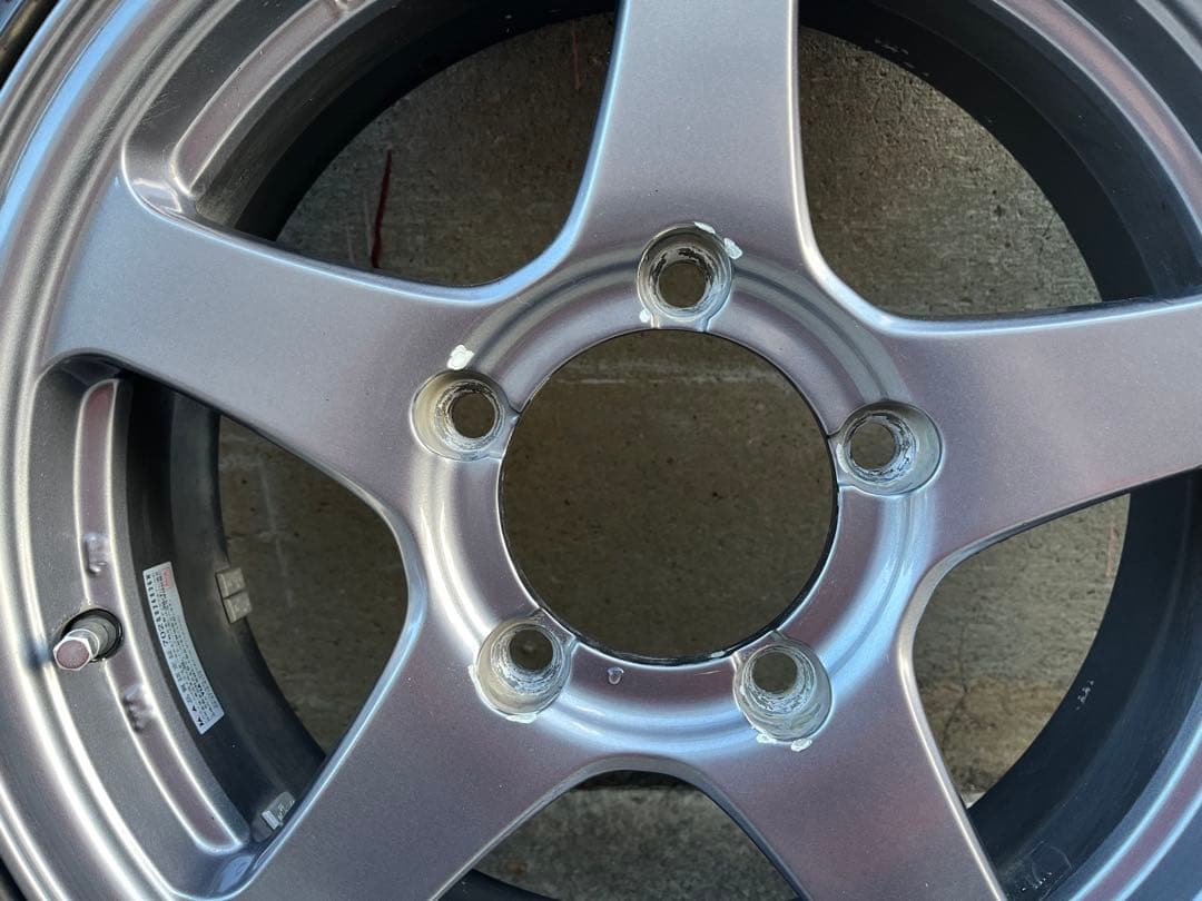 ジムニー　スタッドレスタイヤホイール4本セット　グッドイヤーアイスナビ　22年製