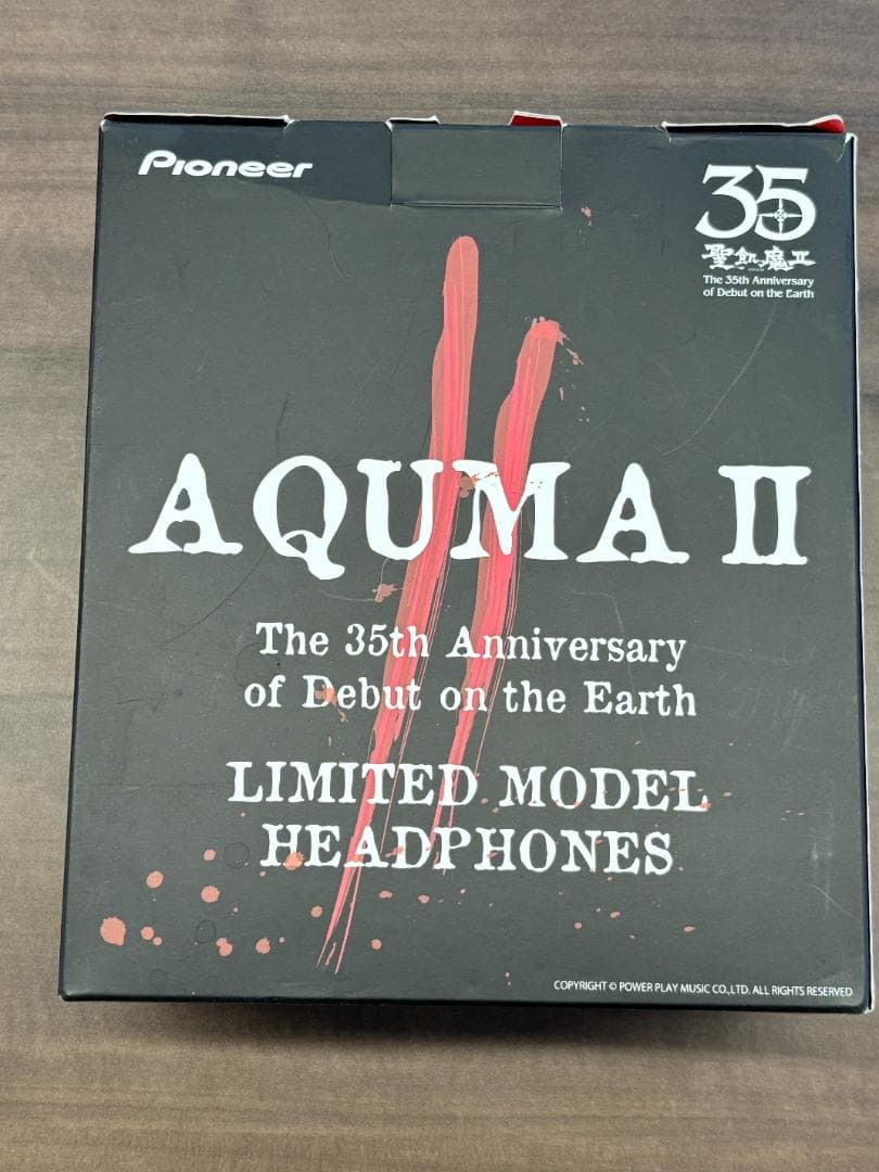 聖飢魔II Pioneer AQUMA II 限定モデルヘッドフォン