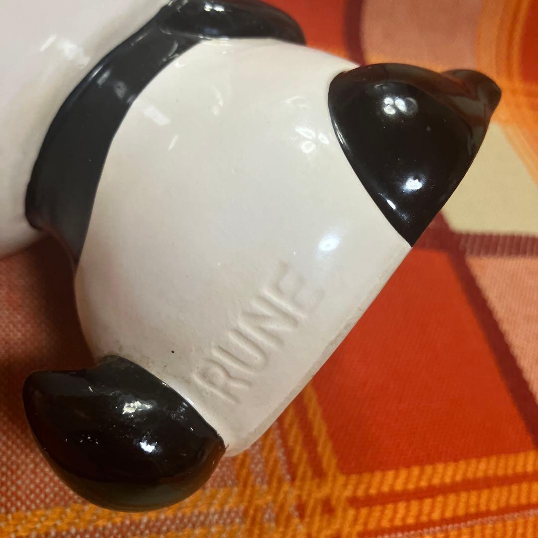 昭和レトロ　内藤ルネ　パンダさん　貯金箱