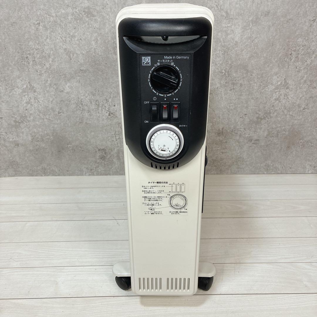 DBK オイルヒーター HEZ13/10J ドイツ製 1300W タイマー付
