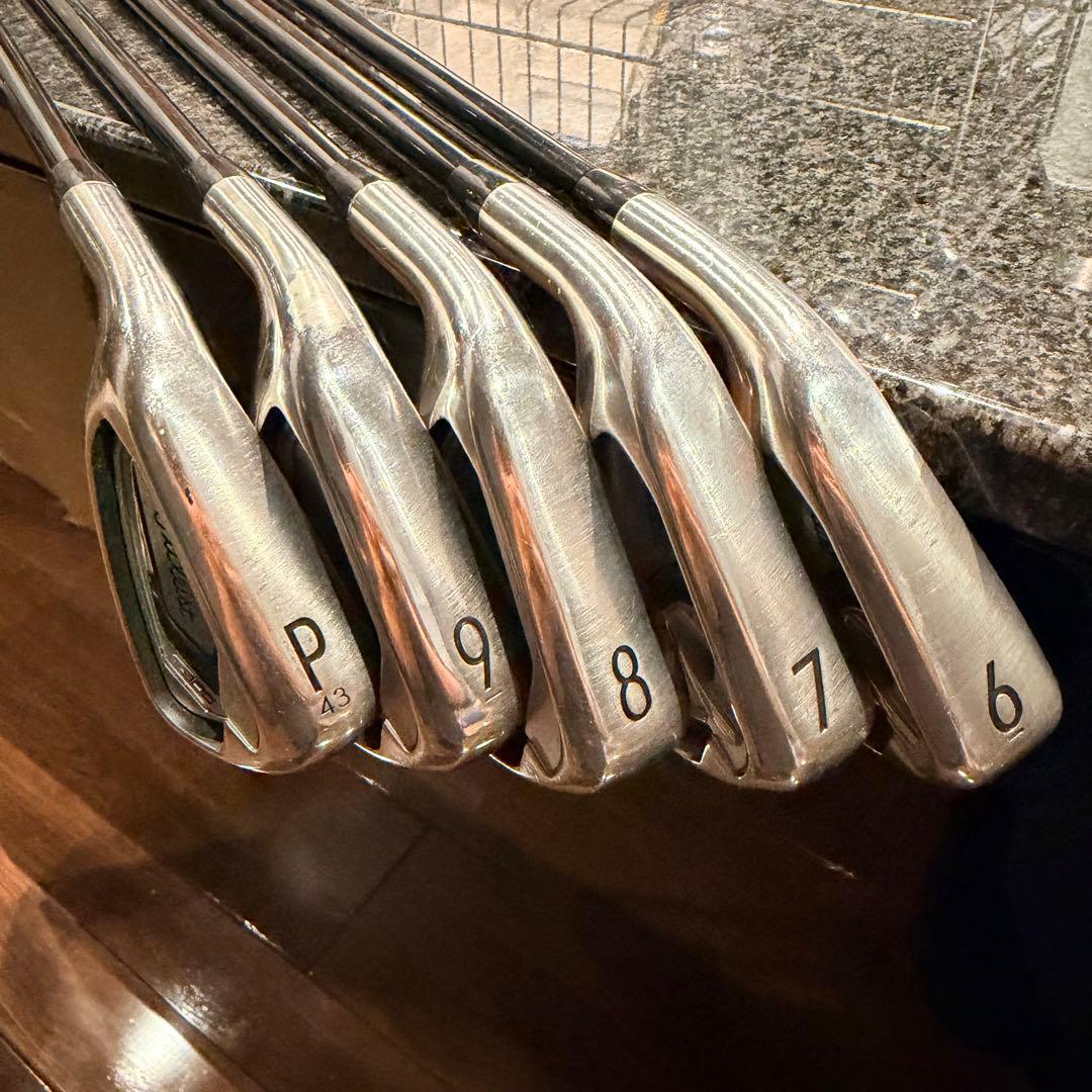 【レフティ】タイトリスト T300 アイアン セット （6-9,P）2019年