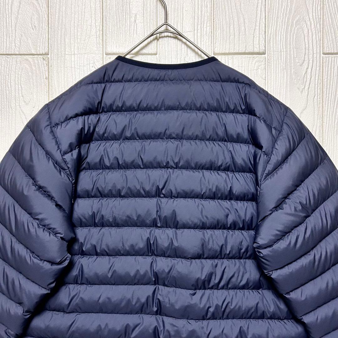 美品 DANTON ダントン インナーダウンクルーネックジャケット 保存袋付き