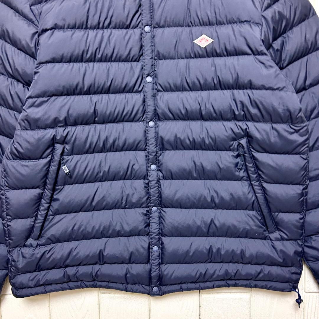 美品 DANTON ダントン インナーダウンクルーネックジャケット 保存袋付き