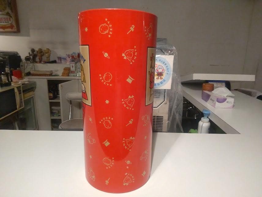 昭和レトロ★日本製 サンリオ エディ エミィ ザ ボードビルデュオ ゴミ箱