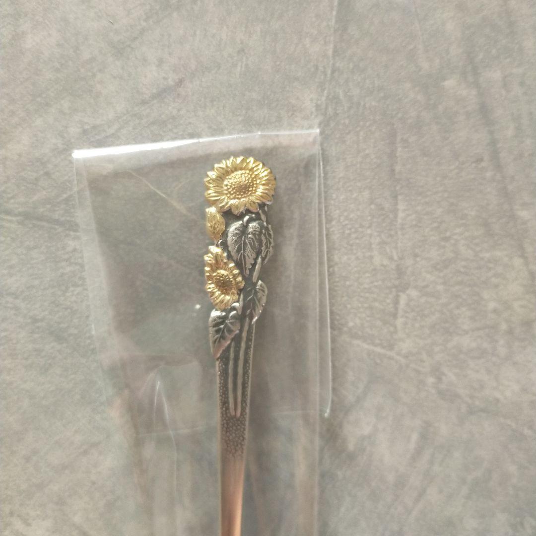 上田銀器工芸　銀製12カ月誕生花スプーン　シルバーカトラリー