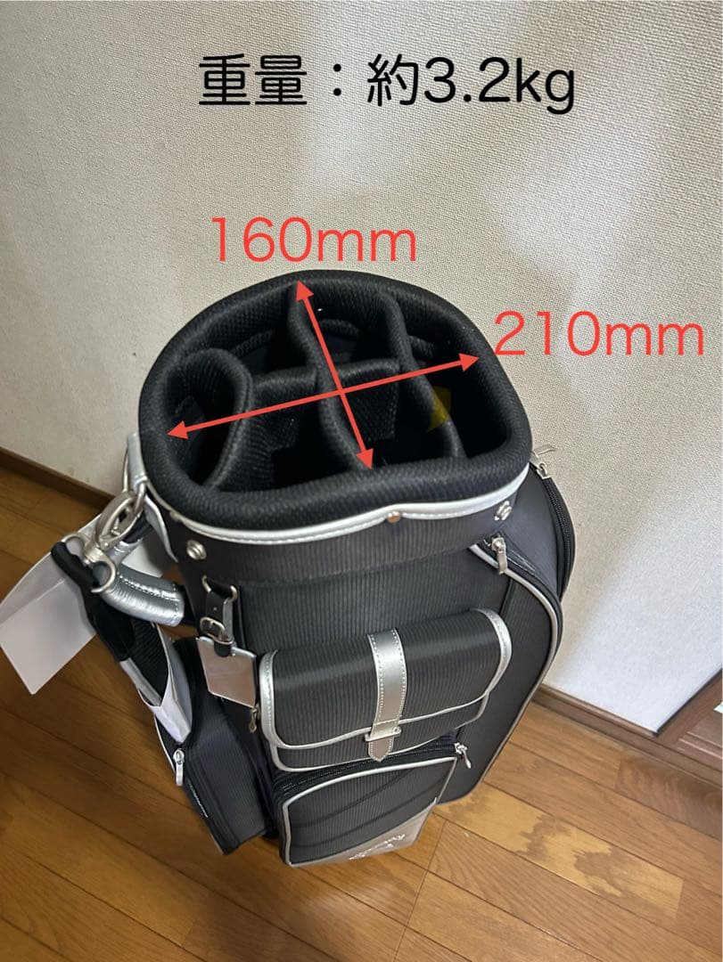 l*e様 2024年モデル Callaway キャディバッグ ブラック
