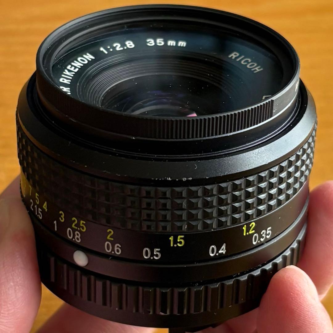XR RIKENON 35mm f2.8 & Eマウントアダプター