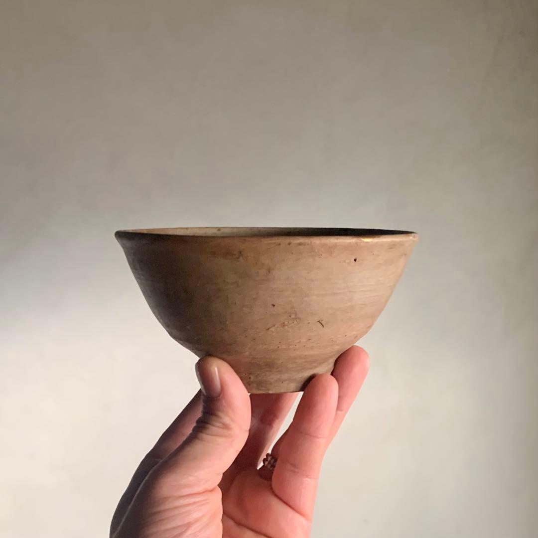 李朝 堅手 茶碗 朝鮮美術 古美術 古道具 アンティーク 茶道具 李朝茶碗