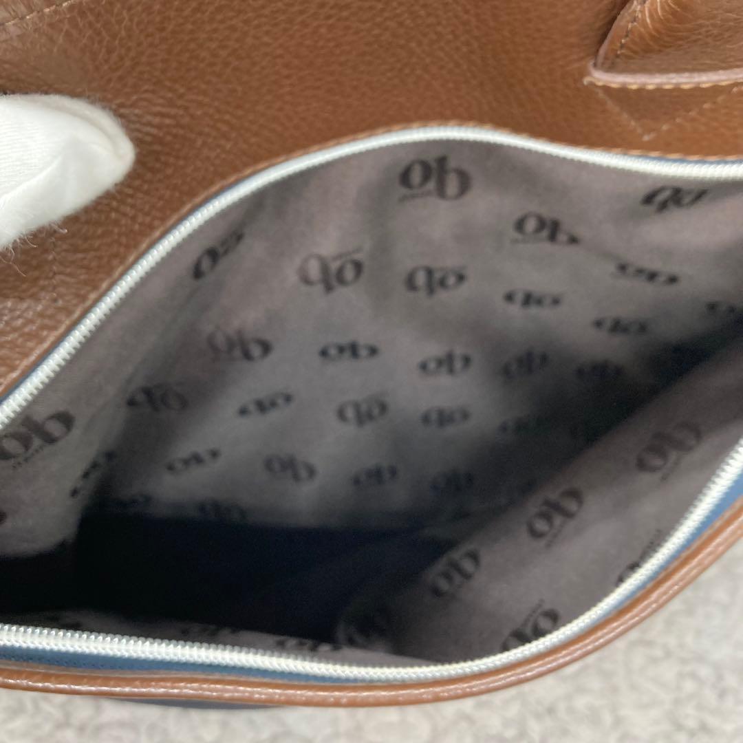 新品❗️Orobianco❗️オロビアンコナイロンビジネスバッグショルダーネイビー