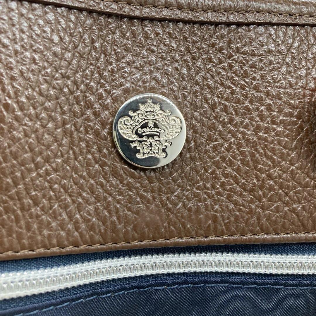 新品❗️Orobianco❗️オロビアンコナイロンビジネスバッグショルダーネイビー