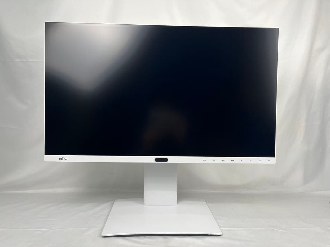 2K 27インチモニター Fujitsu P27-8T内蔵スピーカー人感センサー