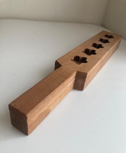 古道具　木型　干菓子　桜　サクラ　高松いちはら