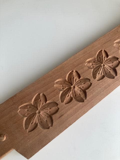 古道具　木型　干菓子　桜　サクラ　高松いちはら