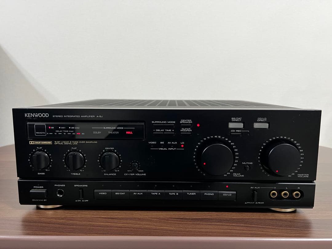 KENWOOD プリメインアンプ ブラック