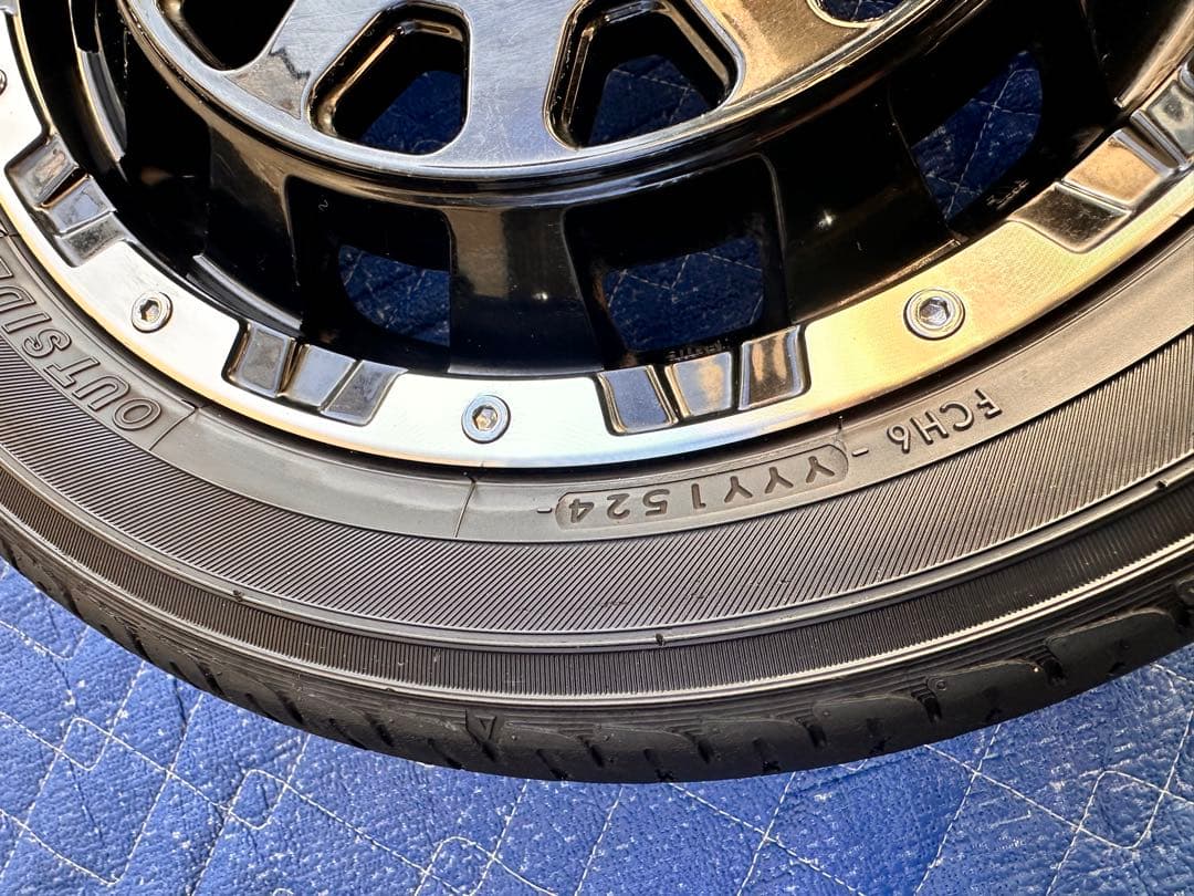 ロクサーニ　バトルシップ　ネオ　ホイール　14 インチ　165 55パラダ