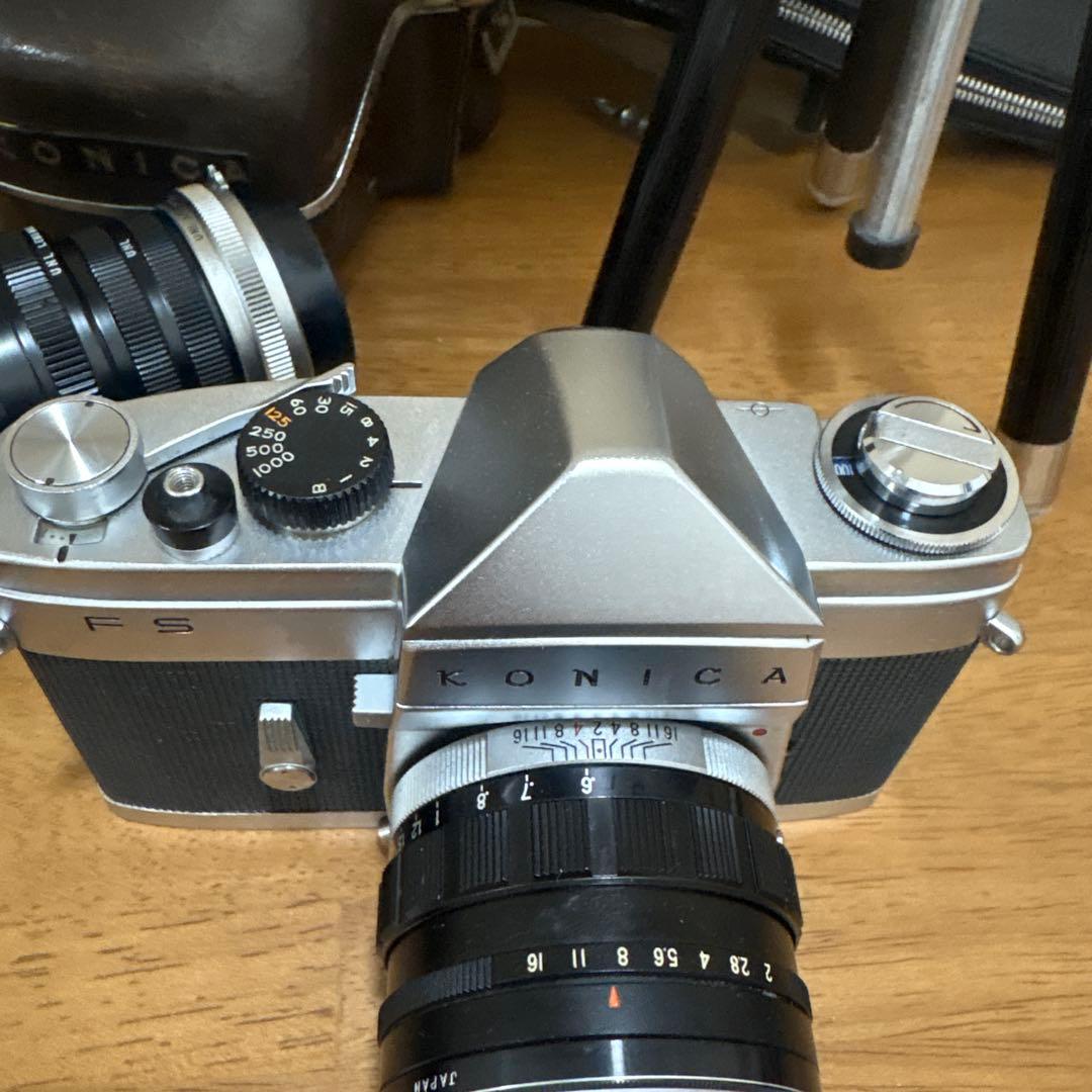 KONICA FS 一眼レフカメラ KOMURA f/5 300mm