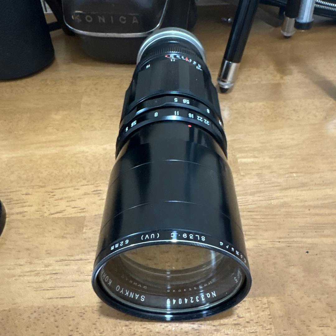 KONICA FS 一眼レフカメラ KOMURA f/5 300mm