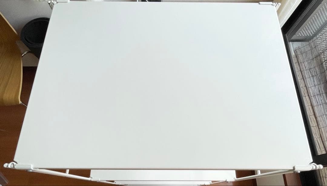 無印良品 MUJI スチールユニットシェルフ・中/ライトグレー