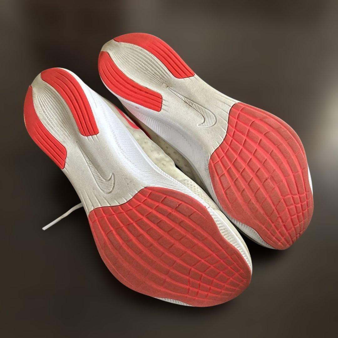 [ナイキ] ズームフライ (ホワイト×ピンク/27.0)