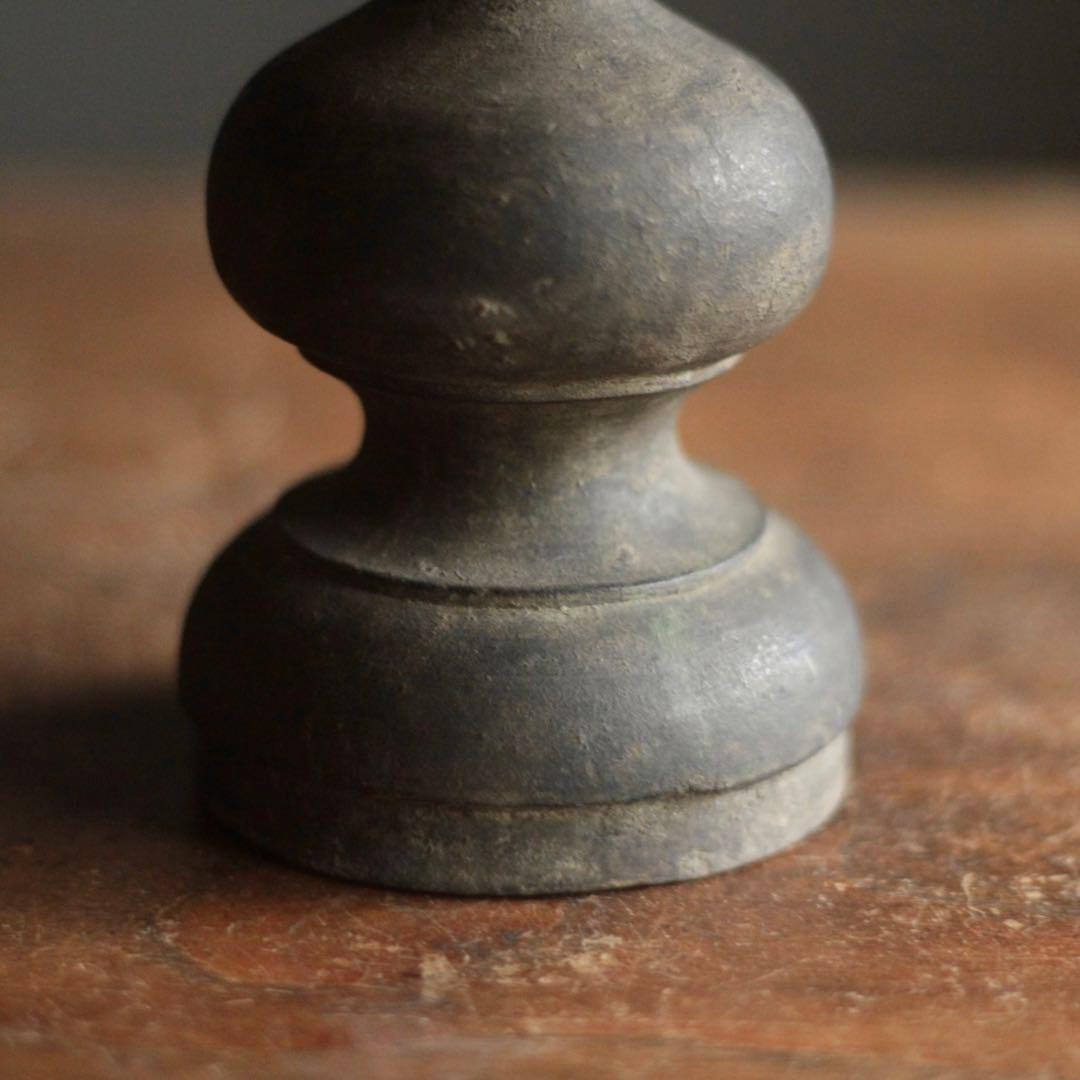 古銅 擬宝珠 古美術 古道具 アンティーク 仏教美術 オブジェ