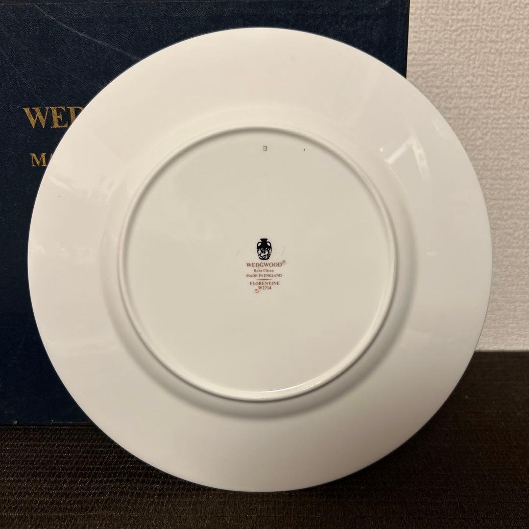 ウェッジウッド　フロレンティーン　ターコイズ　ディナープレート　新品未使用　23