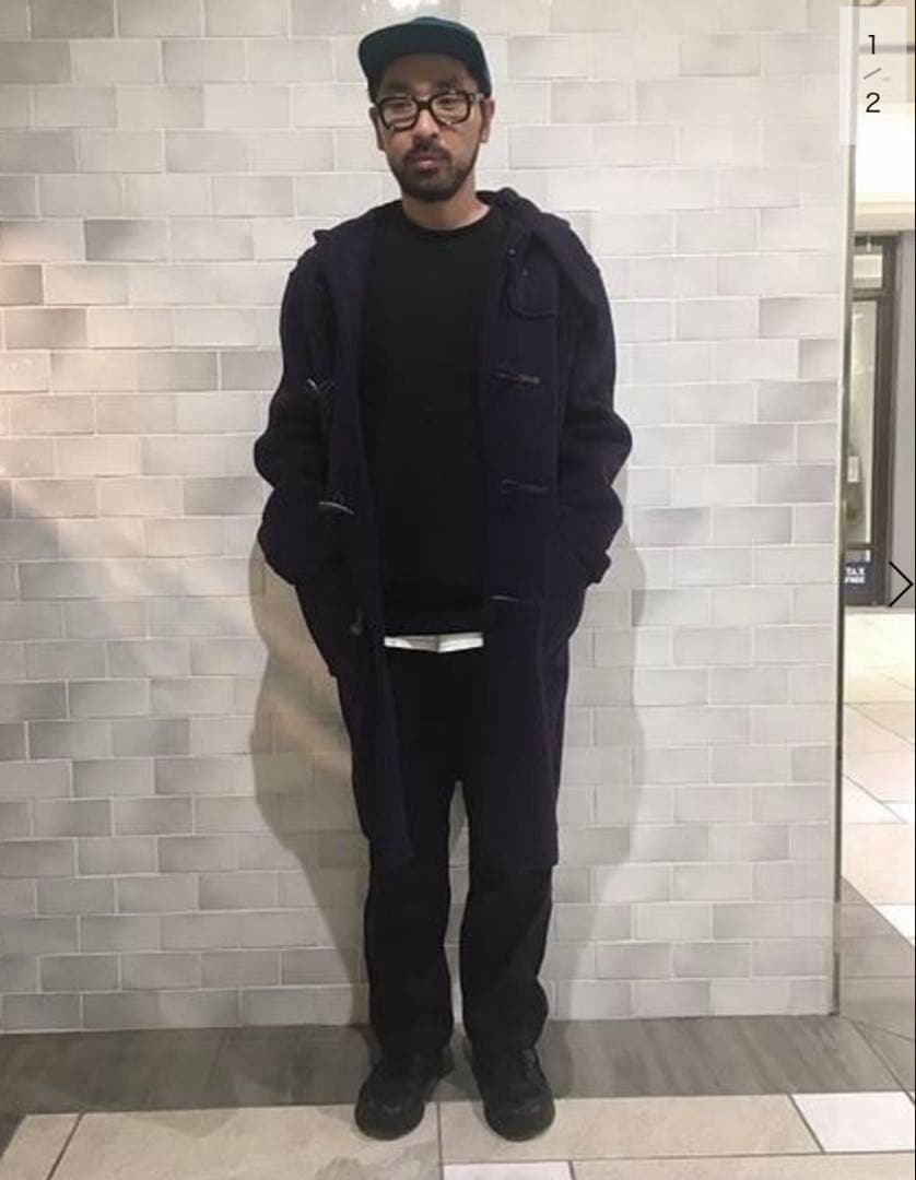 ジャーナルスタンダード×モンゴメリーダッフルコートパープルサイズ40未使用