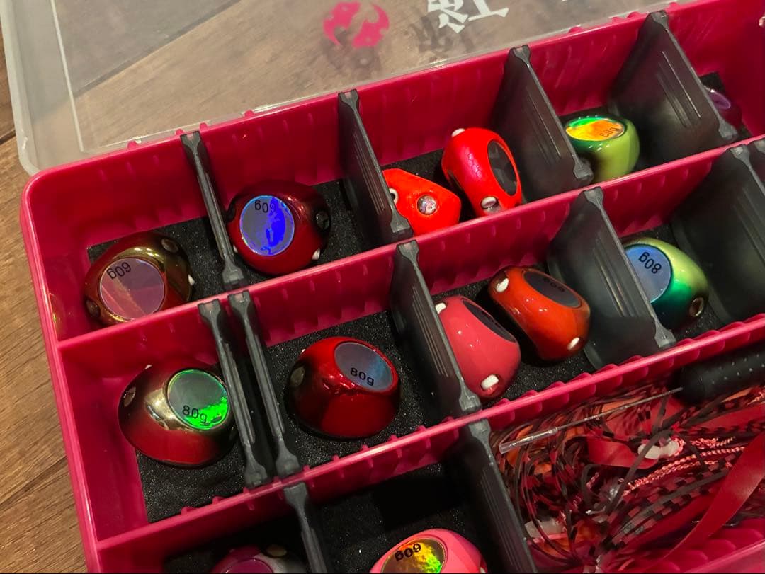 ダイワ 紅牙 タイラバヘッド ケース付き