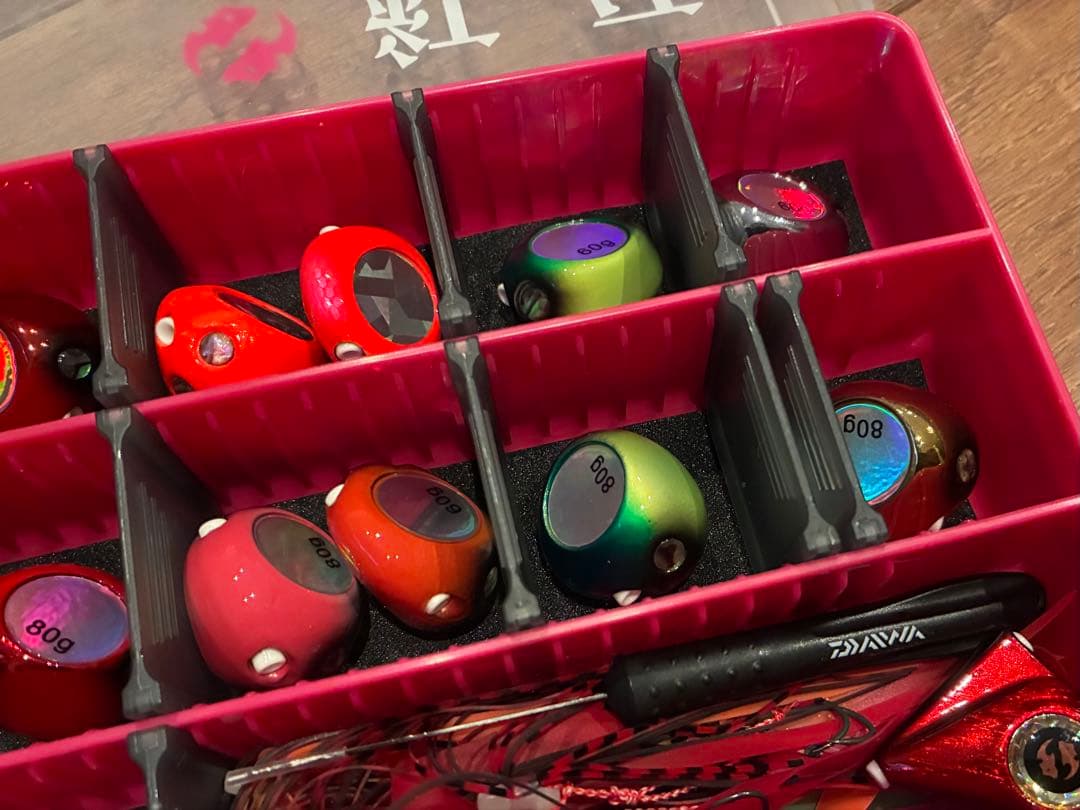 ダイワ 紅牙 タイラバヘッド ケース付き