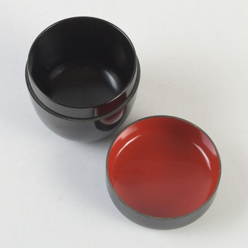 茶道具　蒔絵師　新井司平作　凧蒔絵　大棗　共箱　V　9843