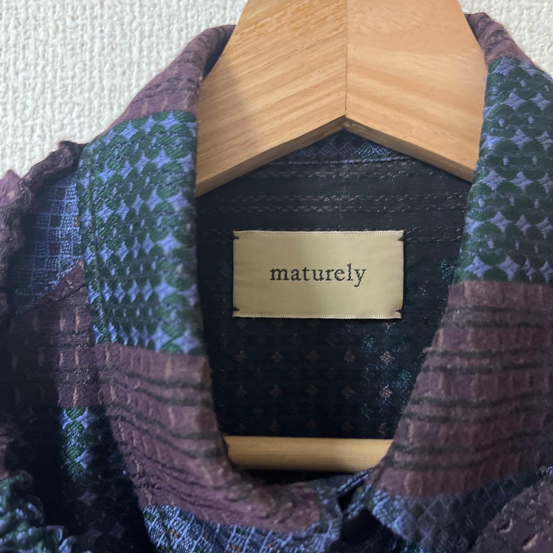 maturely 長袖シャツ　ベスト　マーチュリー　ビームス