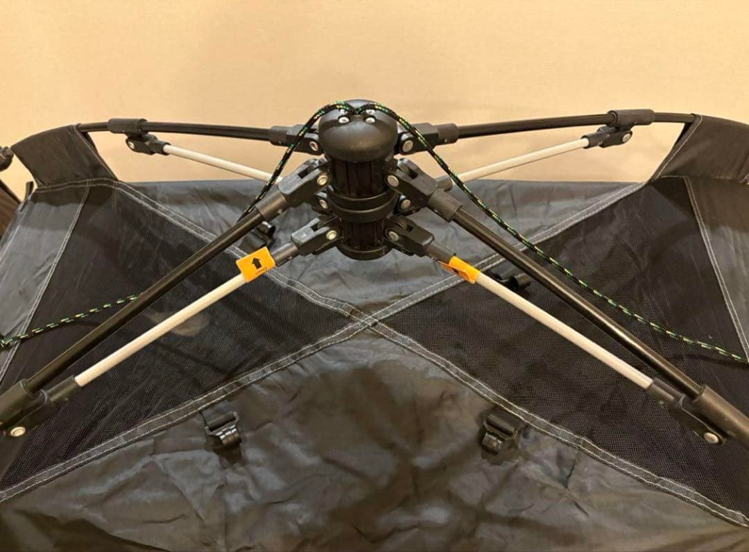 DODワンタッチテント ブラック