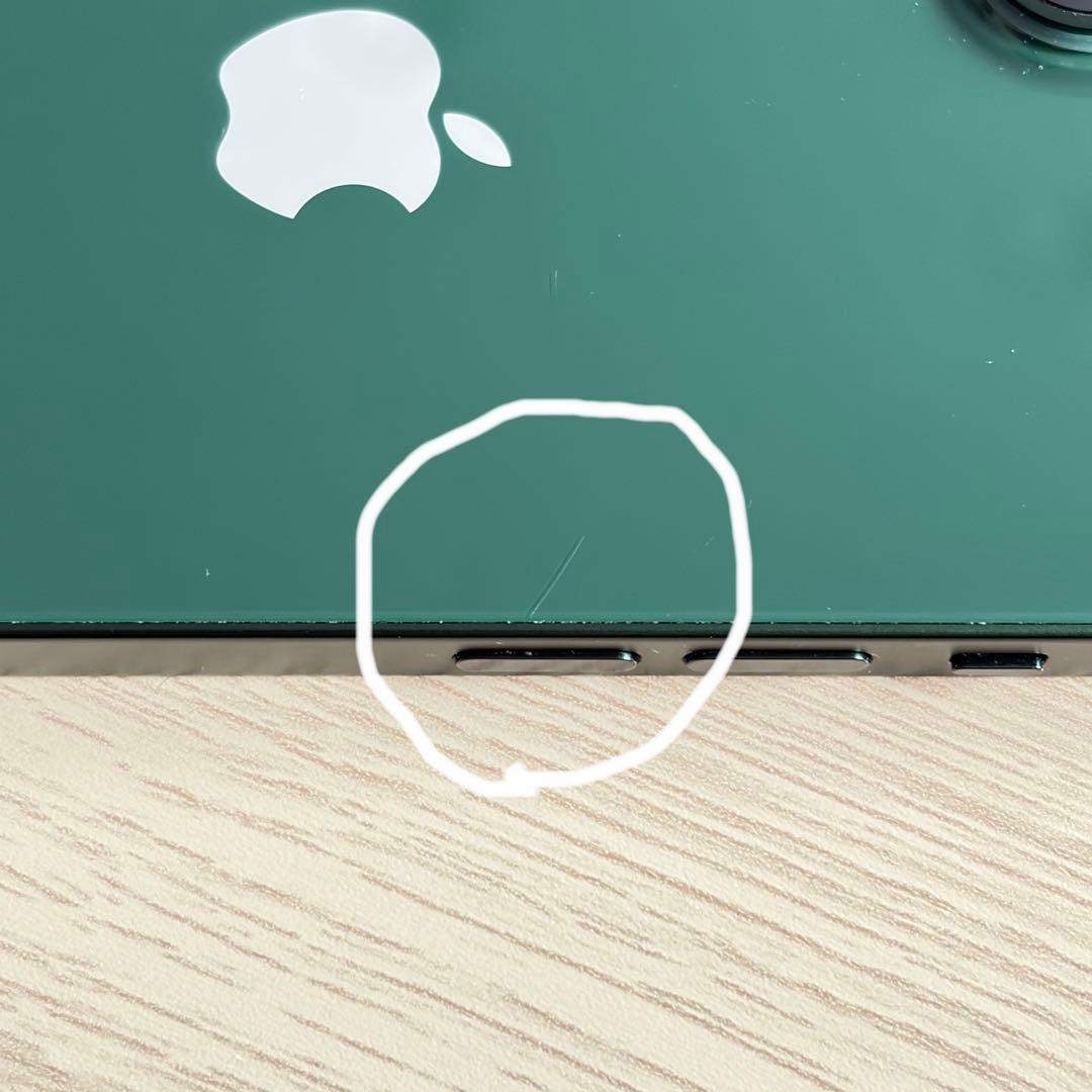 琉*華様 Apple iPhone 13 ミッドナイトグリーン 本体128GB