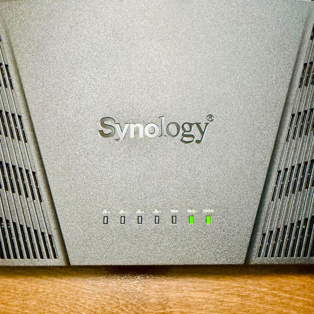 【新品・未使用品】 Synology RT6600ax 安定/高性能 WiFi6