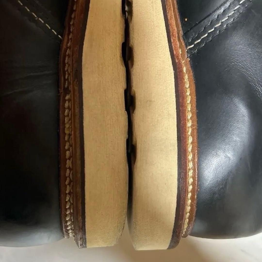 【廃盤】 レッドウィング 8002 ワークオックスフォード 黒 7.5 ブーツ