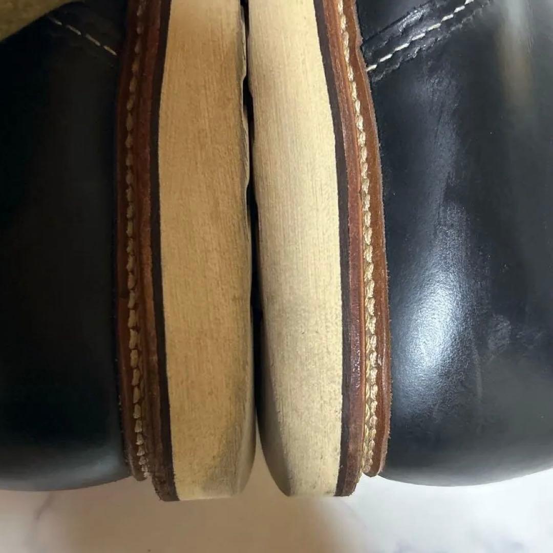 【廃盤】 レッドウィング 8002 ワークオックスフォード 黒 7.5 ブーツ