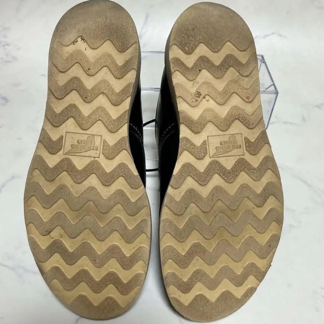 【廃盤】 レッドウィング 8002 ワークオックスフォード 黒 7.5 ブーツ