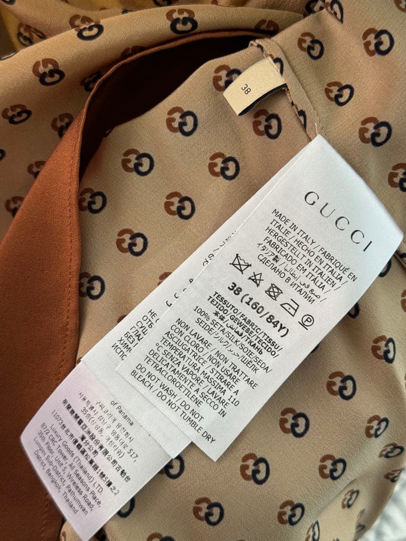 GUCCI 長袖ブラウス 38