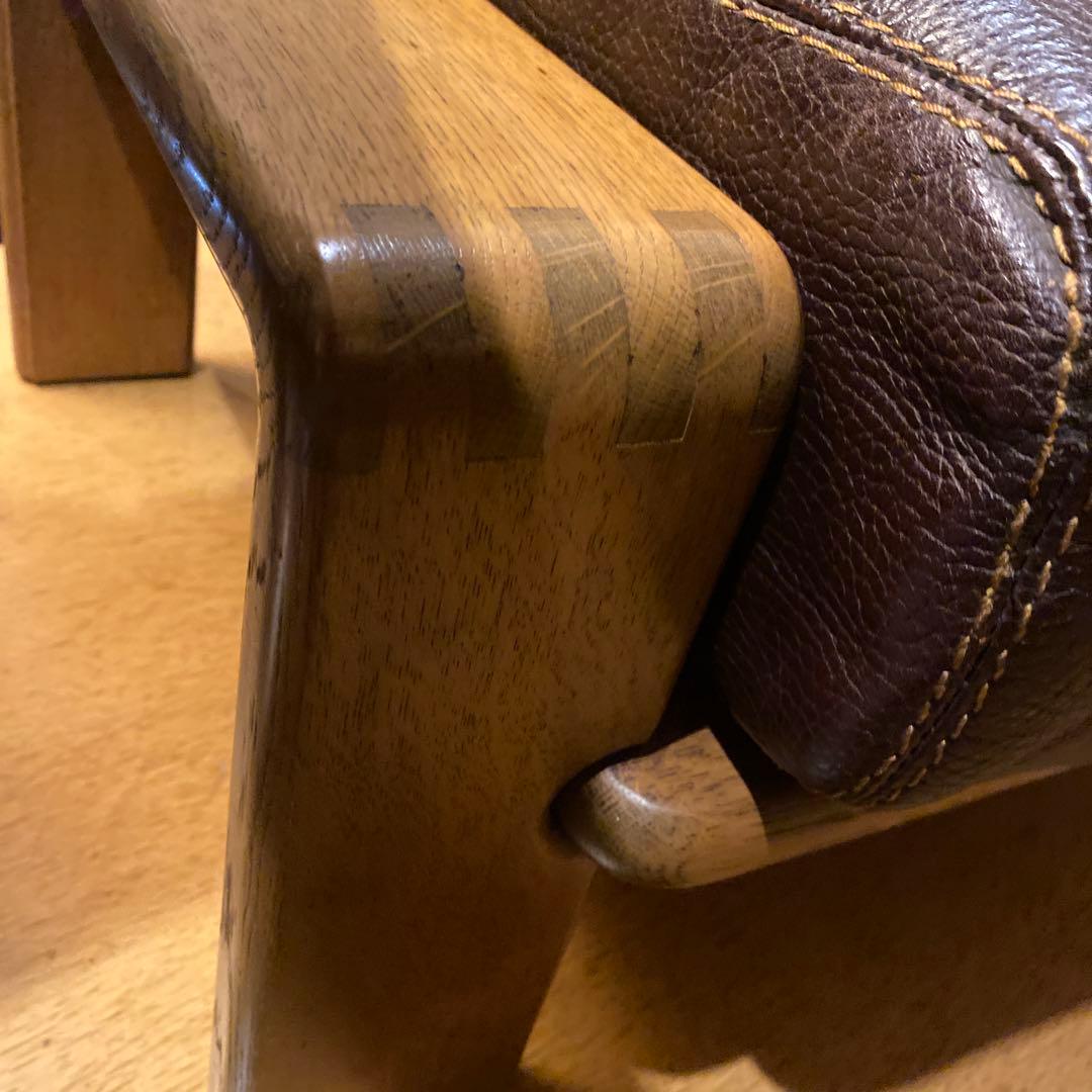 Condehouse ボルス　オットマン　高級　シボ厚革　旭川家具